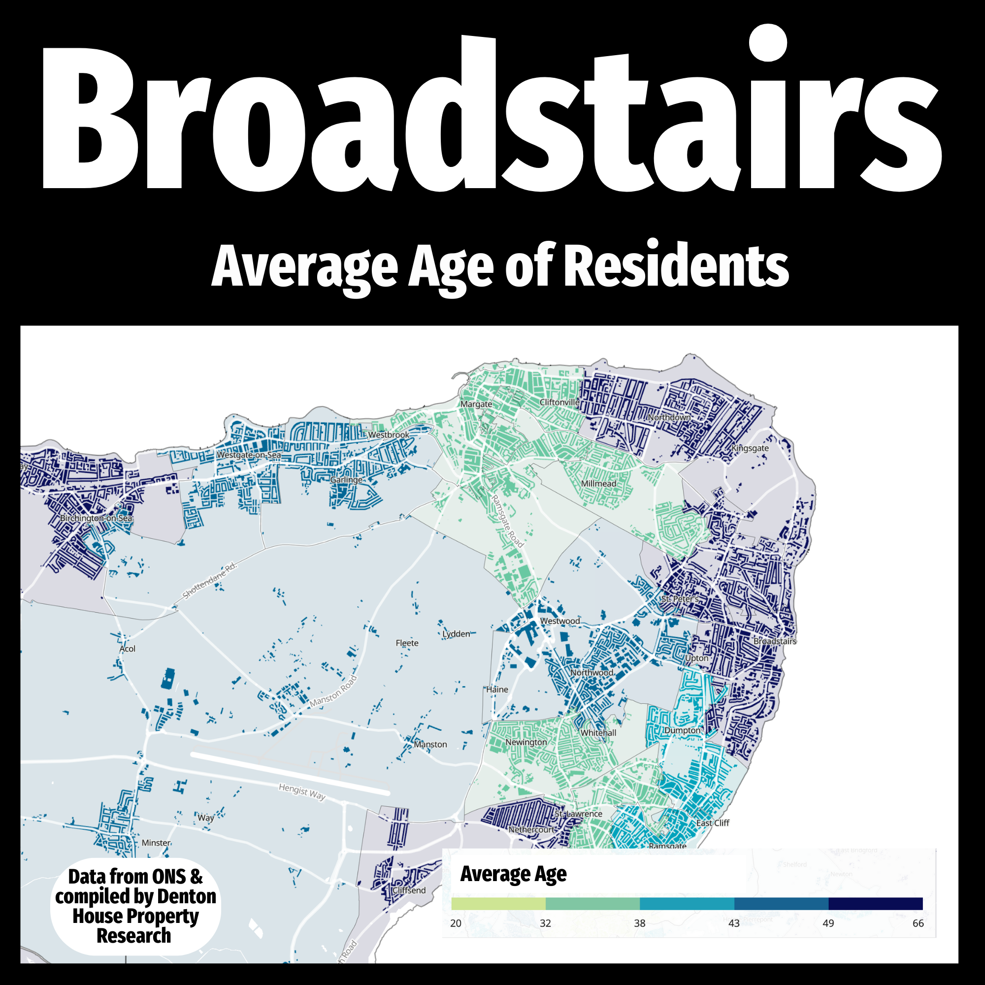 Broadstairs Average Age