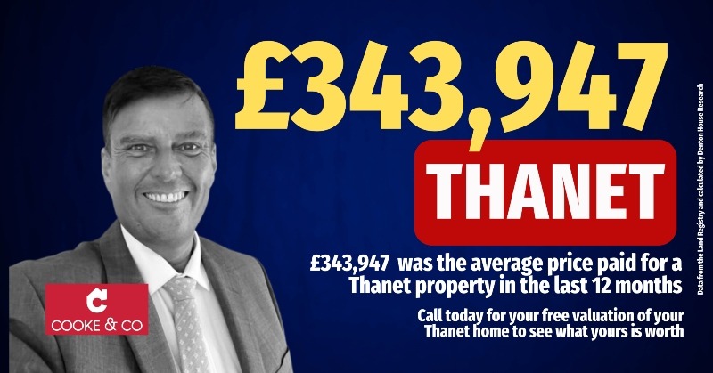 Average THanet House Price 