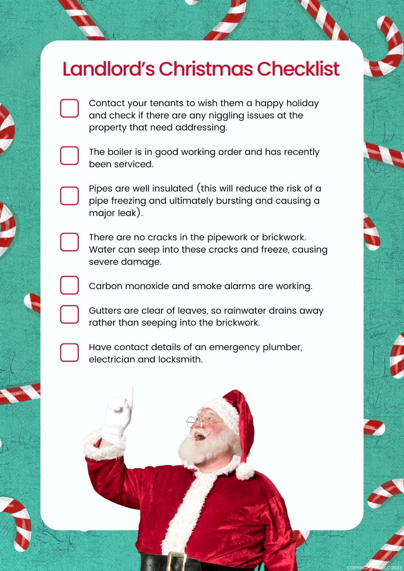 Landlord Christmas Checklist 