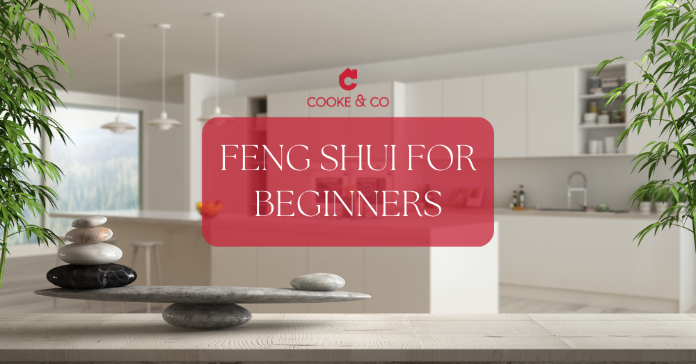 Feng Shui practice with a decorated living room