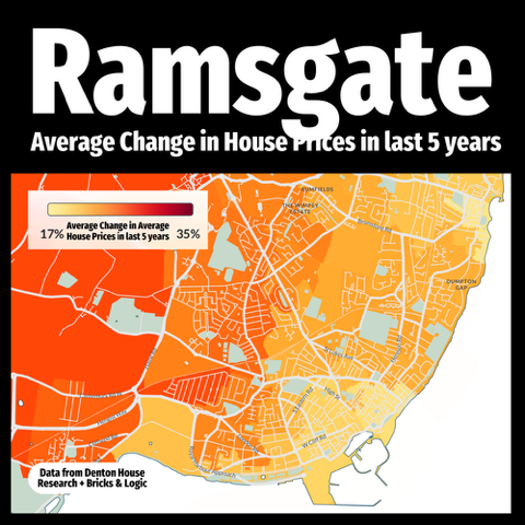 Ramsgate 5yr heatmap 
