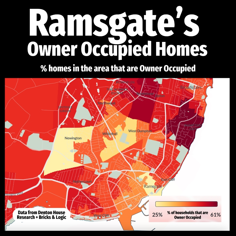 Ramsgate HomeOwnership Heatmap