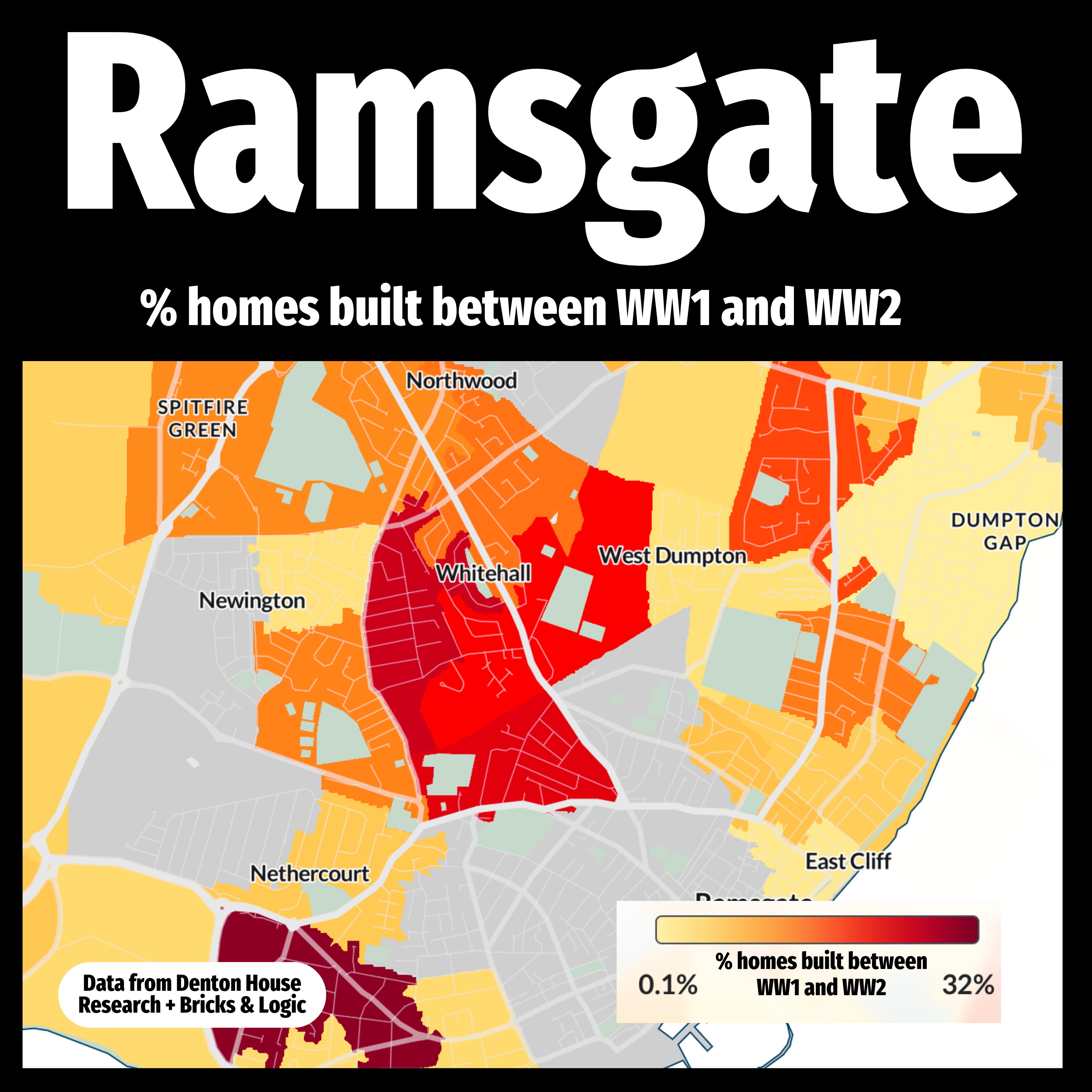 Ramsgate Properties Built World War 1 to 2